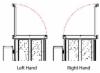 36 X 42 LANDING GATE W/EMI INTERLOCK, LEFT